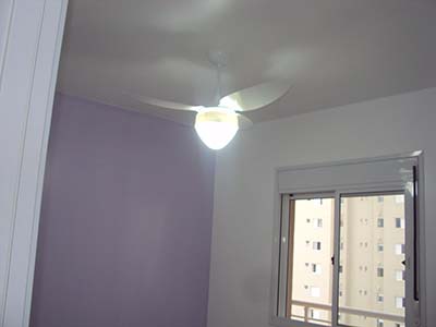 Instalação do Ventilador e Luminaria