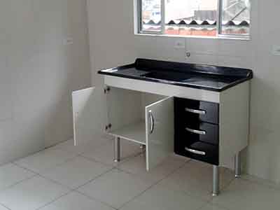 Instalação do Gabinete da Cozinha